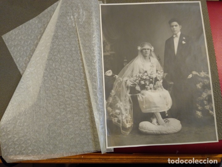 Fotograf&iacute;a antigua: Fotografia boda. Pareja de novios. San Paulo Brasil 1928.