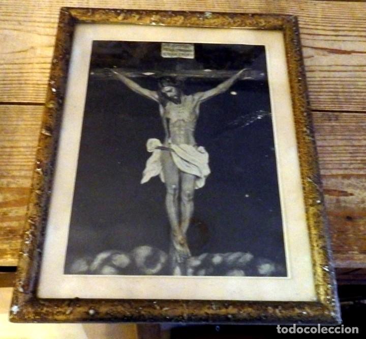 Fotografia antica: SEMANA SANTA ARAHAL, ANTIGUA FOTOGRAFIA CRISTO DE LA ESPERANZA, 24X30 CMS