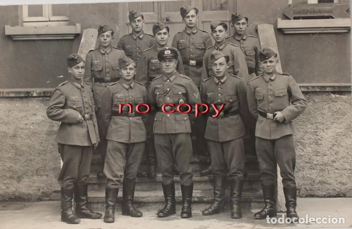 Fotograf&iacute;a antigua: Fotograf&iacute;a &ndash; postal, infanter&iacute;a del ej&eacute;rcito, Heer, original alem&aacute;n Segunda Guerra Mundial