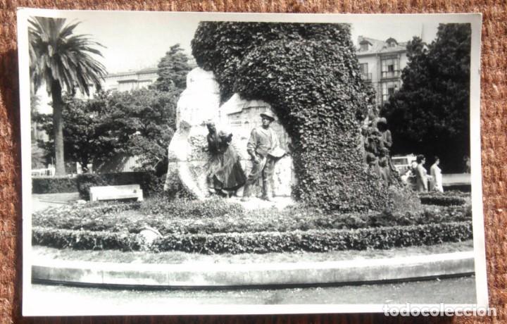 Fotograf&iacute;a antigua: SANTANDER - MONUMENTO A PEREDA - Foto 1