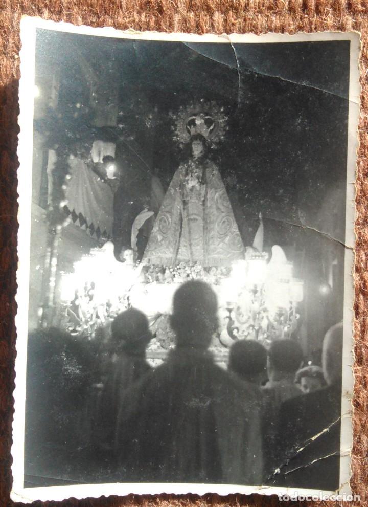 Fotograf&iacute;a antigua: PASO RELIGIOSO VIRGEN - Foto 1