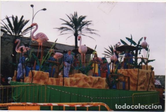 Fotograf&iacute;a antigua: FOTOGRAFIA DE CARNAVAL DE CADIZ. CARROZA PARA LA GRAN CABALGATA  FOTCAR-133