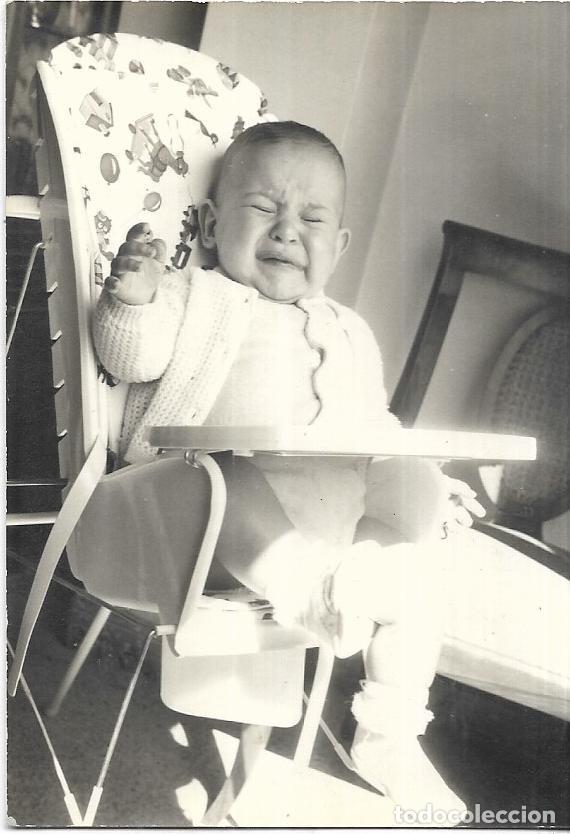 Fotograf&iacute;a antigua: *** HH443 - FOTOGRAFIA - BEBE LLORANDO