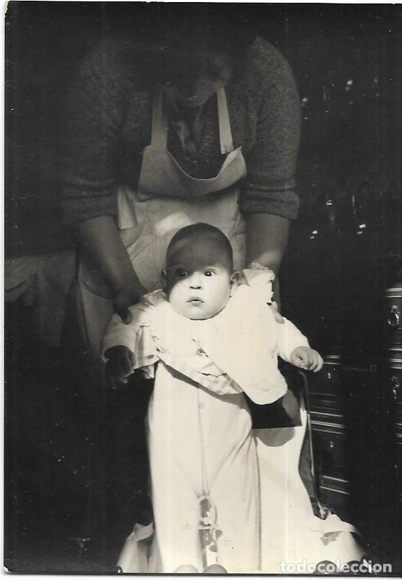 Fotograf&iacute;a antigua: *** HH438 - FOTOGRAFIA - SE&Ntilde;ORA CON UN BEB&Eacute;
