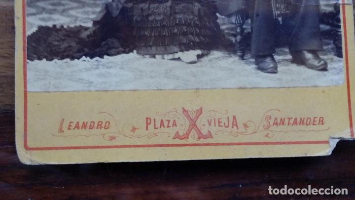 Fotograf&iacute;a antigua: foto de estudio Leandro, Santander - Foto 2
