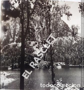 Fotografia antica: ANTIG&Uuml;A FOTOGRAFIA ARTISTICA VISTA PARCIAL DEL LLAC DE  SAN MAURICI