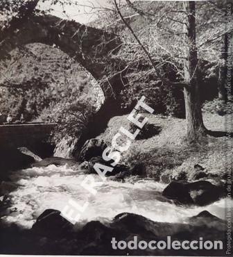 Fotografia antica: ANTIG&Uuml;A FOTOGRAFIA ARTISTICA VISTA PARCIAL DE LAS FONTS DEL LLOBREGAT