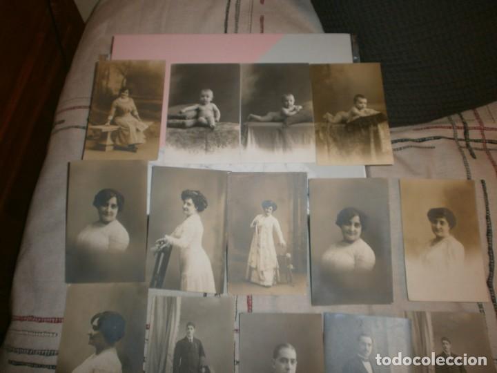Fotografía antigua: Lote 19 fotografías artísticas 1909 - 1911 Tarjeta Postal Veronés Fotógrafo Madrid medida 14 X 9 cm. - Foto 2 - 197961656