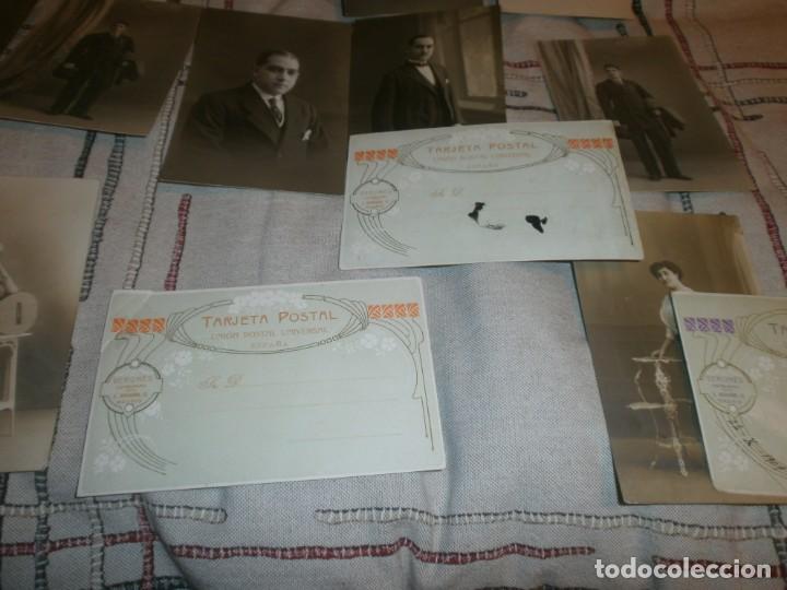 Fotografía antigua: Lote 19 fotografías artísticas 1909 - 1911 Tarjeta Postal Veronés Fotógrafo Madrid medida 14 X 9 cm. - Foto 6 - 197961656