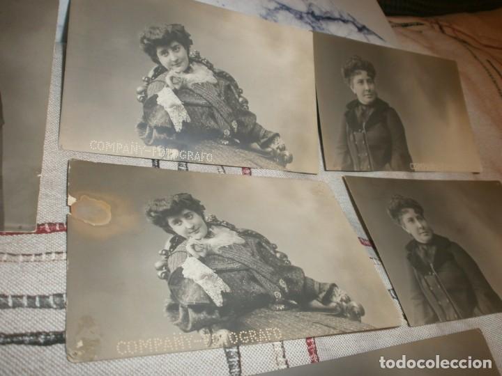 Fotografía antigua: Lote 6 fotografías artísticas años 20 Tarjeta Postal Compañy fotógrafo medida 14 X 9 cm. - Foto 2 - 197961880