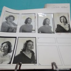 Fotografía antigua: 6 FOTOGRAFÍAS AÑOS 50 DE LA ACTRIZ MONTSERRAT SALVADOR DEOP (1927).. Lote 198048445