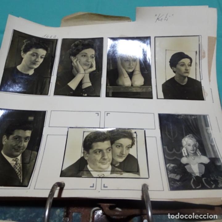 Photographie ancienne: 7 fotograf&iacute;as a&ntilde;os 50 de la actriz Keti.