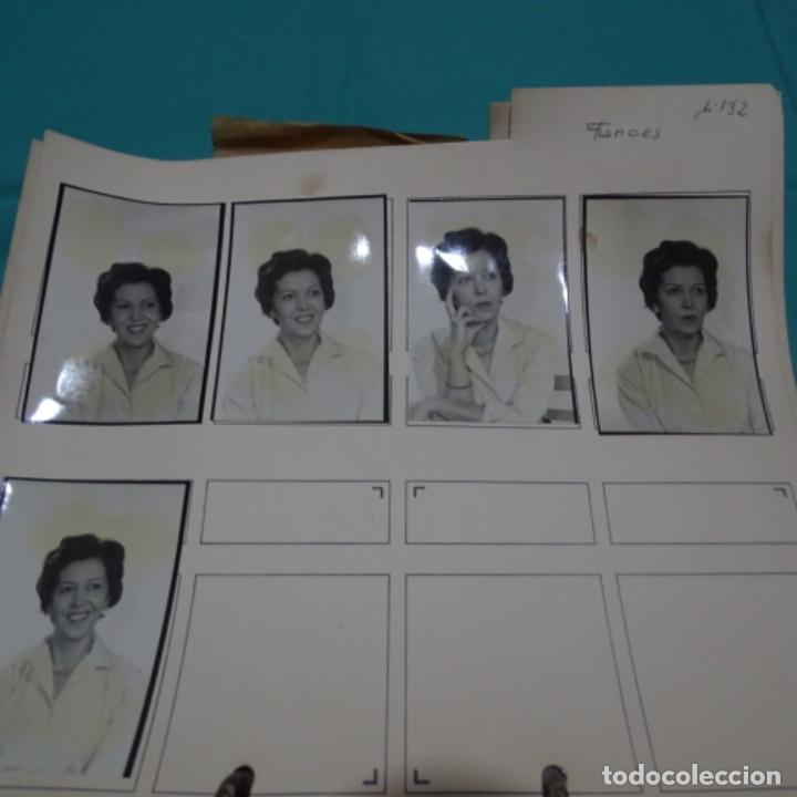 Photographie ancienne: 5 fotograf&iacute;as a&ntilde;os 50 de la actriz frances.