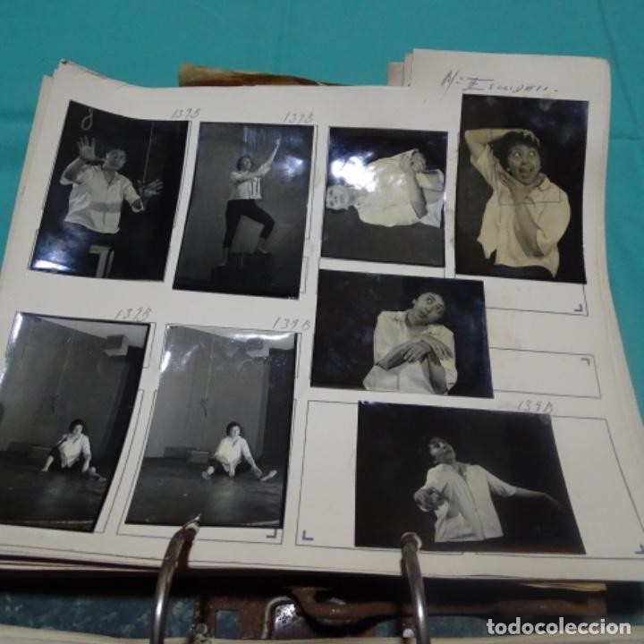 Photographie ancienne: 8 fotograf&iacute;as a&ntilde;os 50 de la Actriz  maria escudero.