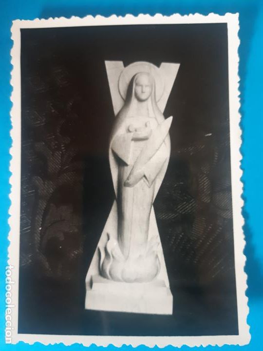Alte Fotografie: FOTO. ESCULTURA DE FRANCESC GASSO. DEL ARCHIVO DEL ARTISTA, DE COLECCION. HISTORICA