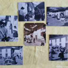 Fotografía antigua: FOTOGRAFIAS PRESENTADAS CONCURSO. - MERCADO DE PISAQ PERU - AÑOS 70. ENVIO CERTIFICADO INCLUIDO.