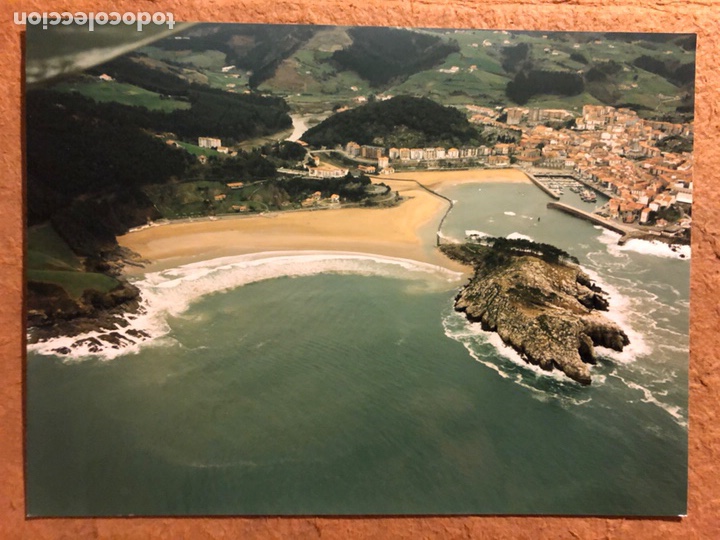 Fotograf&iacute;a antigua: PLAYA KARRASPIO (MENDEXA - LEKEITIO). FOTOGRAF&Iacute;A A&Eacute;REA DEL A&Ntilde;O 2000.