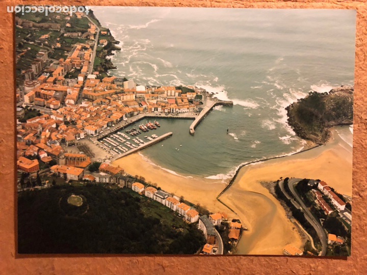 Fotograf&iacute;a antigua: PLAYA ISUNTZA (LEKEITIO). FOTOGRAF&Iacute;A A&Eacute;REA DEL A&Ntilde;O 2000.