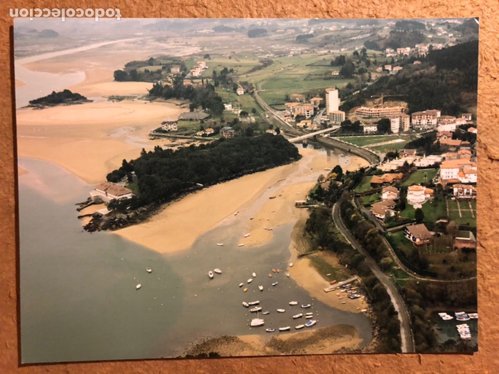 Fotograf&iacute;a antigua: PLAYA DE TO&Ntilde;A (SUKARRIETA - URDAIBAI). FOTOGRAF&Iacute;A A&Eacute;REA DEL A&Ntilde;O 2000.