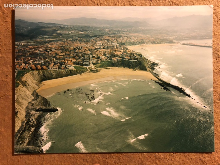 Fotograf&iacute;a antigua: PLAYA ARRIGUNAGA (GETXO). FOTOGRAF&Iacute;A A&Eacute;REA DEL A&Ntilde;O 2000.
