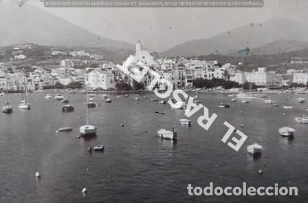 Fotografia antica: ANTIGUA FOTOGRAFIA DE CADAQUES DE MEDIDAS 9 X 14 CM.