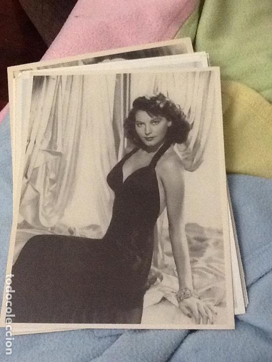 Fotograf&iacute;a antigua: LAMINA CINE   26x22 cm : AVA GARDNER