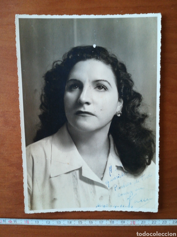 Fotograf&iacute;a antigua: Fotograf&iacute;a emigrante mexico mejico a&ntilde;os 40