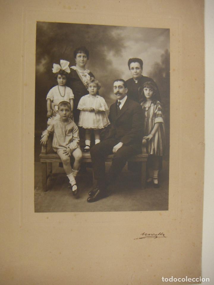 Fotograf&iacute;a antigua: VIEJA FOTOGRAFIA FAMILIAR FOTO MORELLA