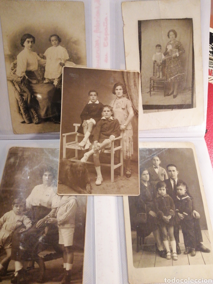 Antique Photography: Ni&ntilde;os con familia fotos a&ntilde;os 30 y 40 lote tal fotos