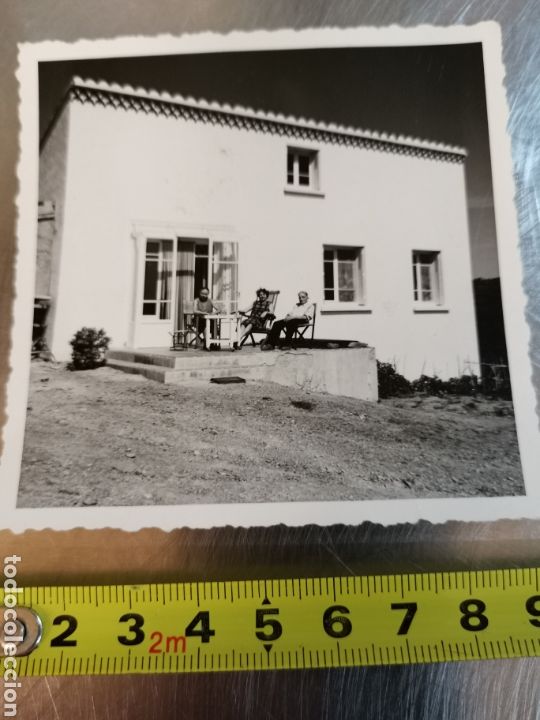 Fotograf&iacute;a antigua: Fotograf&iacute;a de casa Francesa de 1966. France Francia.