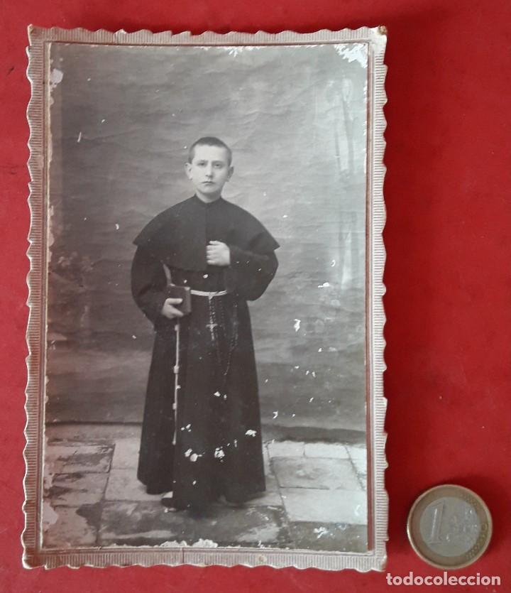 Fotograf&iacute;a antigua: FOTOGRAFIA ARTISTICA NI&Ntilde;O DE COMUNION A&Ntilde;OS 20