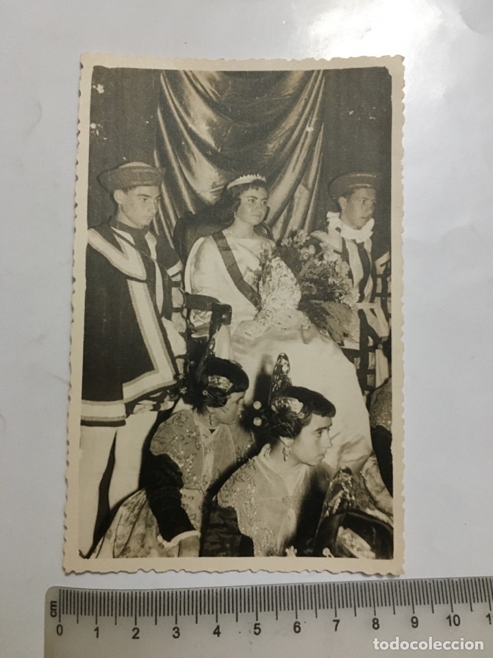 Alte Fotografie: FOTO. EXALTACI&Oacute;N DE M&ordf;. DEL PILAR COMO FALLERA MAYOR. FOTOS JESUS. CHELLA. VAL&Egrave;NCIA. H. 1960?.