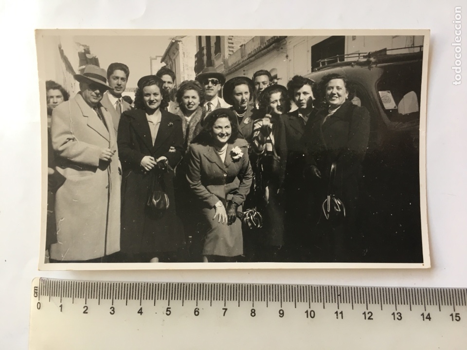 Fotografia antica: FOTO. ACTORES Y ACTRICES CON VICENTITA PALANCA. FOT&Oacute;GRAFO?. H. 1952?.