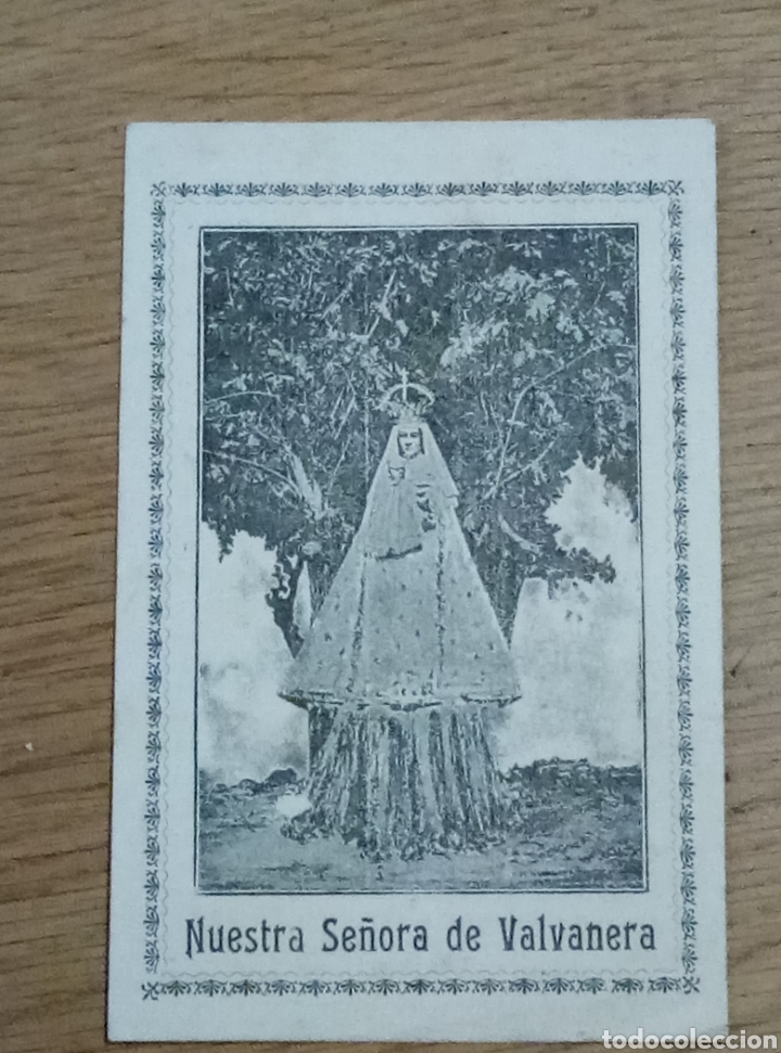 Fotograf&iacute;a antigua: Nuestra se&ntilde;ora de valvanera - Foto 1