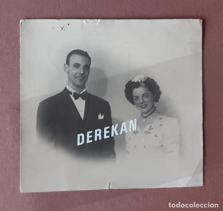 Fotograf&iacute;a antigua: ANTIGUA FOTOGRAF&Iacute;A PAREJA. 1944. A&Ntilde;OS 40.