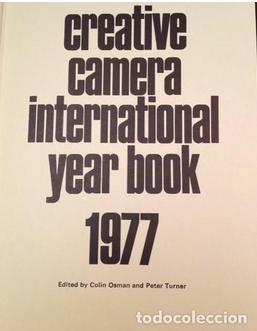 Fotograf&iacute;a antigua: CREATIVE CAMERA INTERNATIONAL YEAR BOOK - Foto 3