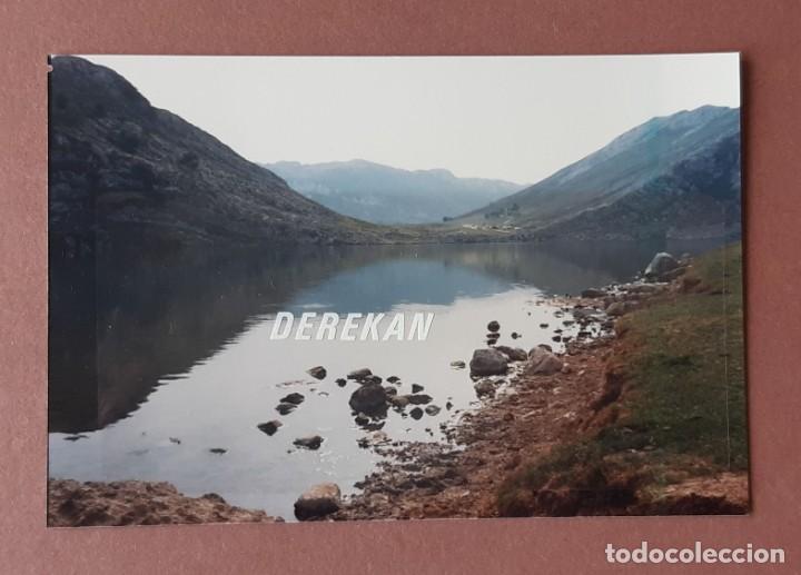Fotografia antiga: FOTOGRAF&Iacute;A LAGO ENOL. COVADONGA. PICOS DE EUROPA. ASTURIAS. 1987.