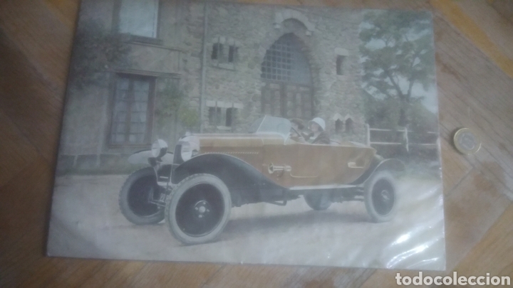 Fotograf&iacute;a antigua: CITROEN 10 HP CADDY. FOTOGRAFIA ORIGINAL PUBLICITARIA DE &Eacute;POCA 1919 O 1920. PRIMER MODELO CITROEN.