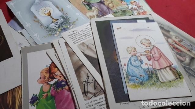 Fotograf&iacute;a antigua: LOTE ANTIGUOS RECORDATORIOS DE COMUNION. - Foto 2