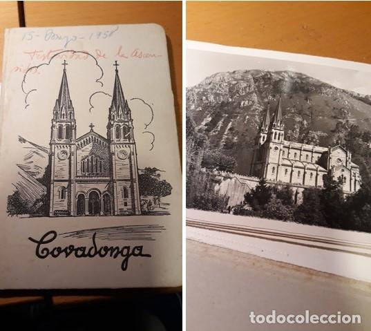Fotograf&iacute;a antigua: MINI ALBUM FOTOGRAFICO 1958. . COVADONGA