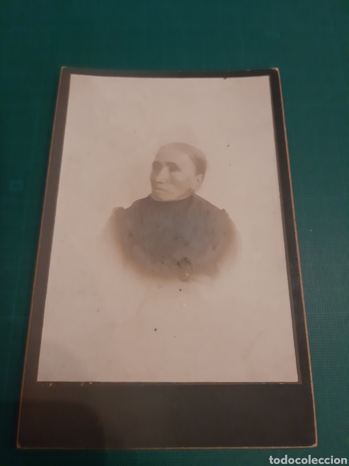 Antique Photography: FOTO MUJER GALLEGA ANTIGUA 19x16