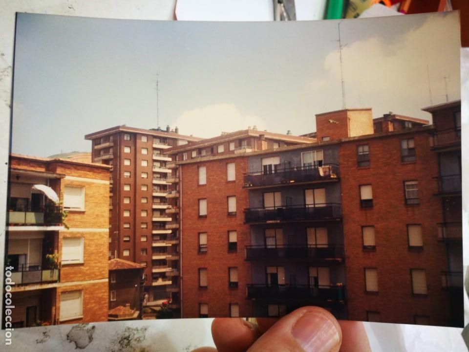 Fotograf&iacute;a antigua: Fotograf&iacute;a Bilbao Vista de Edificios 1990 Original - Foto 1