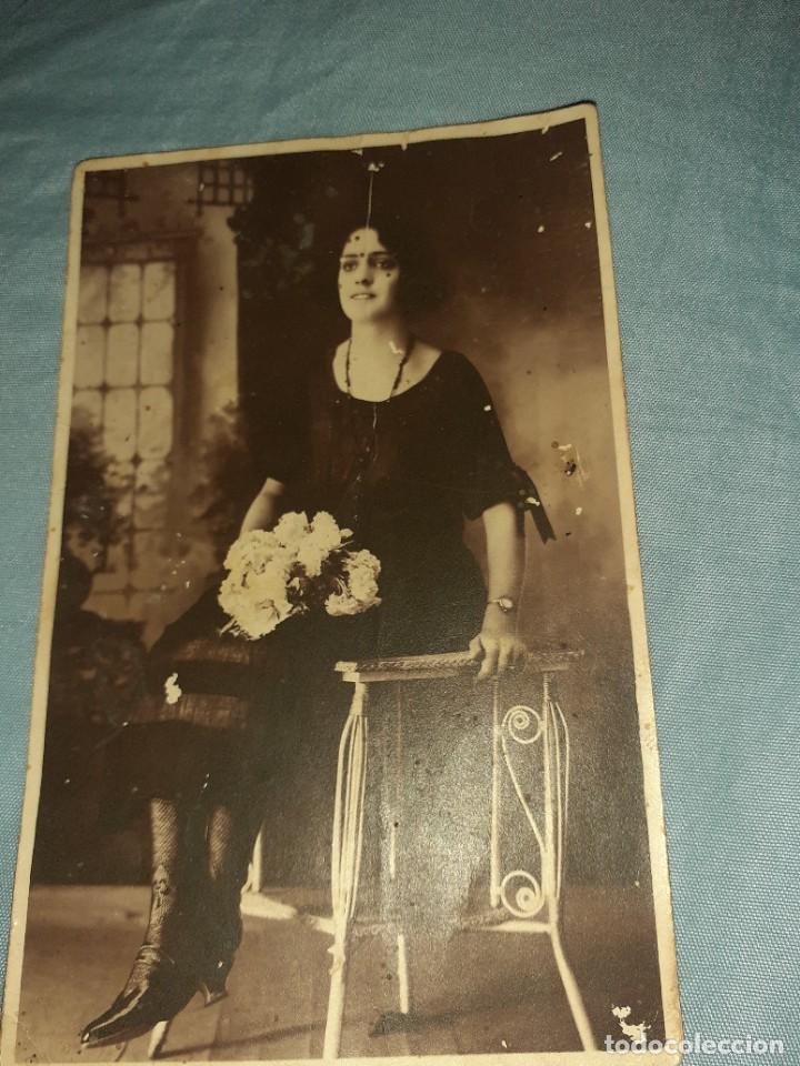 Fotograf&iacute;a antigua: Antigua foto fot&oacute;grafo celestino P&eacute;rez d.mujica 38.las palmas de gran canaria a&ntilde;o 1922