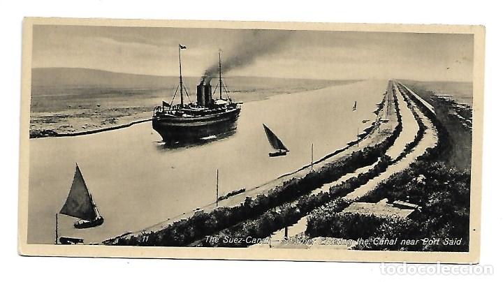 Fotograf&iacute;a antigua: BONITO BARCO DE VAPOR CRUZANDO EL CANAL DE SUEZ EN 1.983