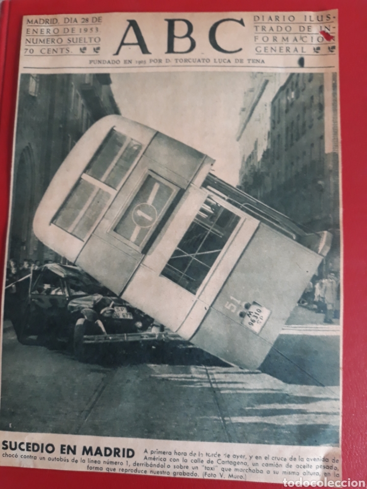 Fotograf&iacute;a antigua: ABC Sucedi&oacute; en Madrid - Foto 1