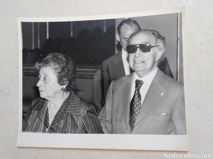 Fotograf&iacute;a antigua: Fotograf&iacute;a, el maestro Rodrigo con su esposa ( 25X20 )