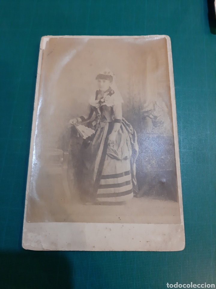 Fotograf&iacute;a antigua: FOTO ART&Iacute;STICA MUJER MODA ELEGANTE - Foto 1