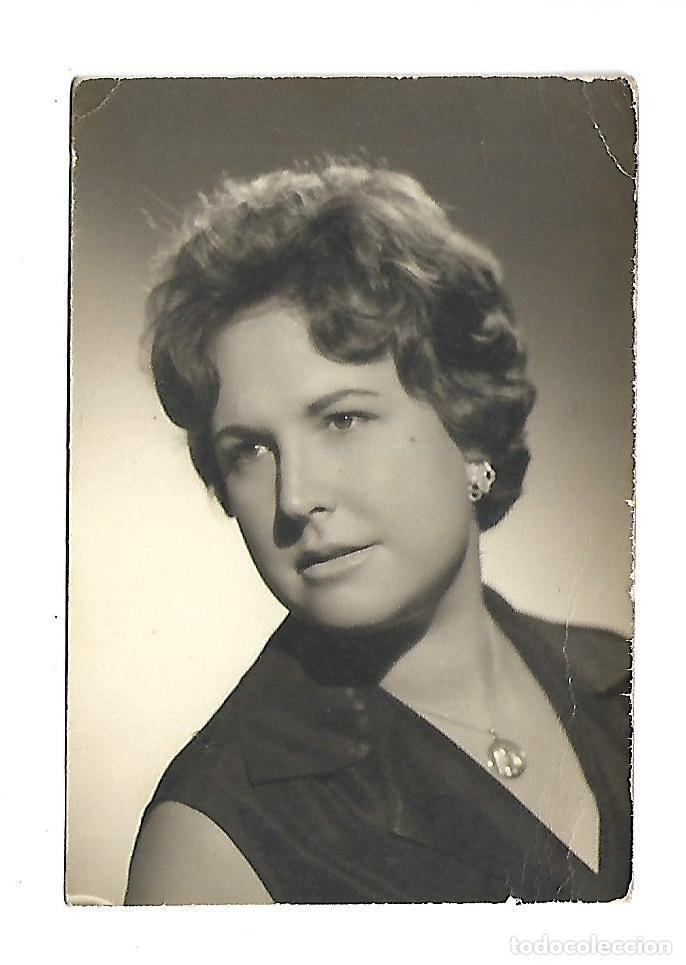 Fotograf&iacute;a antigua: BONITA FOTOGRAFIA ANTIGUA - UNA DAMA - FOTO - DEL 30 - 9 - 1.960