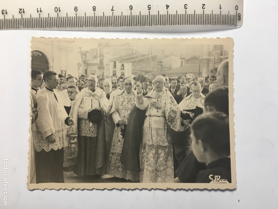 Antique Photography: MOMENTO DE LA BENDICI&Oacute;N. FOTO GIL ROCA. CASTELL&Oacute;N, 10 JUNIO 1950.