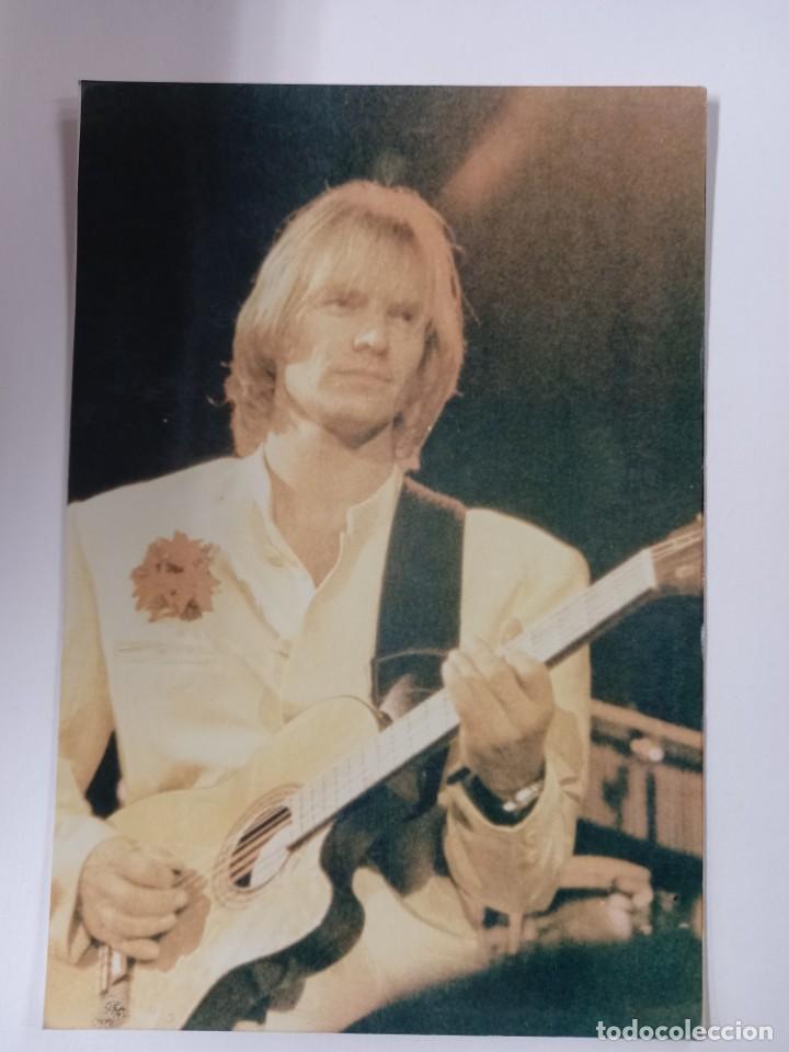 Fotograf&iacute;a antigua: FOTO ORIGINAL DE STING - Foto 1